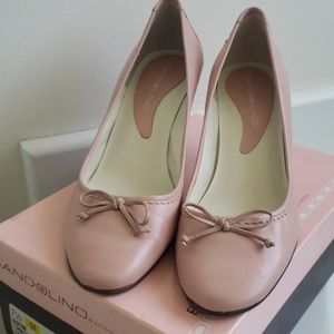Bandolino Blush Pink Ballerina Heels